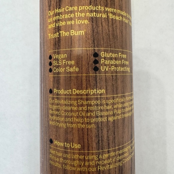 Sun Bum Revitalizing Shampoo New-Never Used 10 oz ea UV Protection - Picture 4 of 5